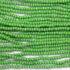 13/0 Pea Green Charlotte Cut Seed Bead-General Bead