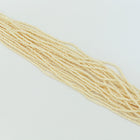 11/0 Ceylon Cream Charlotte Cut Seed Bead (1/2 Kilo) Preciosa #46113