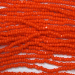 13/0 Orange Charlotte Cut Seed Bead-General Bead