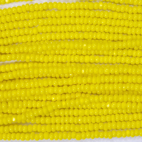 13/0 Yellow Charlotte Cut Seed Bead-General Bead