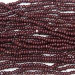 11/0 Charcoal Brown Charlotte Cut Seed Bead (1/2 Kilo) Preciosa #13780