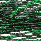 11/0 Transparent Evergreen Charlotte Cut Seed Bead (1/2 Kilo) Preciosa #50150