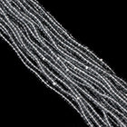 13/0 Transparent Grey Charlotte Cut Seed Bead-General Bead