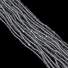 11/0 Transparent Gray Charlotte Cut Seed Bead (1/2 Kilo) Preciosa #40010