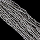 11/0 Opaque Gray Charlotte Cut Seed Bead (1/2 Kilo) Preciosa #43020