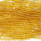 13/0 Transparent Topaz Charlotte Cut Seed Bead-General Bead