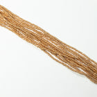 13/0 Metallic Light Gold Charlotte Cut Seed Bead (1/2 Kilo) #CSS038