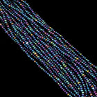 13/0 Metallic Blue Iris Charlotte Cut Seed Bead-General Bead