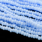11/0 Opaque Powder Blue Charlotte Cut Seed Bead (1/2 Kilo) Preciosa #33000