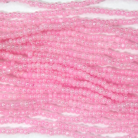 13/0 Ceylon Pink Charlotte Cut Seed Bead-General Bead