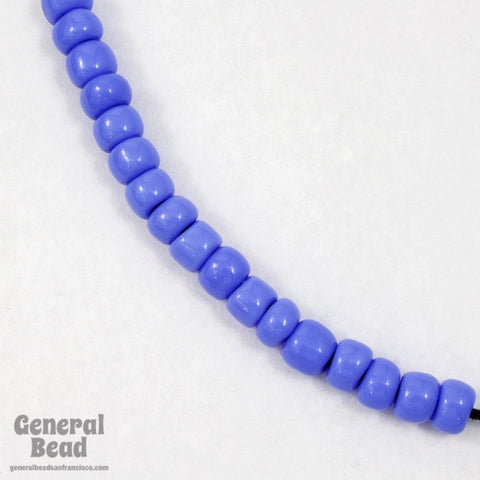 1/0 Opaque Baby Blue Czech Seed Bead (40 Gm) #CST012-General Bead