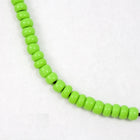 4/0 Opaque Lime Czech Seed Bead (1/4 Kilo) #CSU019