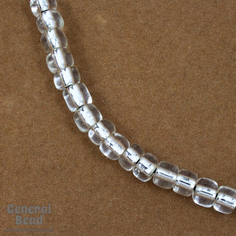 1/0 Silver Lined Crystal Czech Seed Bead (40 Gm) #CST017-General Bead