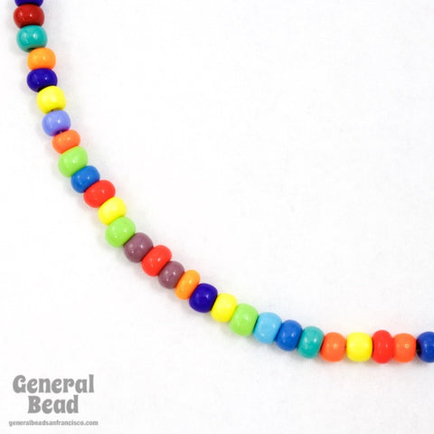 4/0 Opaque Multi-Color Mix Czech Seed Bead-General Bead