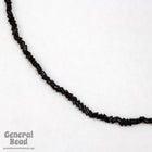 3mm Opaque Black Cremette Bead (2 Strand) #CSV001-General Bead