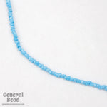 3mm Opaque Turquoise Cremette Bead (2 Strand) #CSV004-General Bead