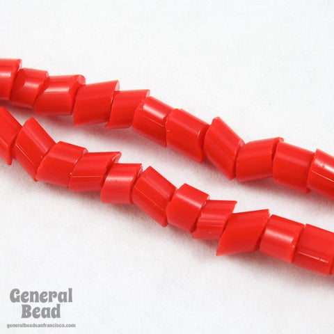 3mm Opaque Red Cremette Bead (2 Strand) #CSV007-General Bead