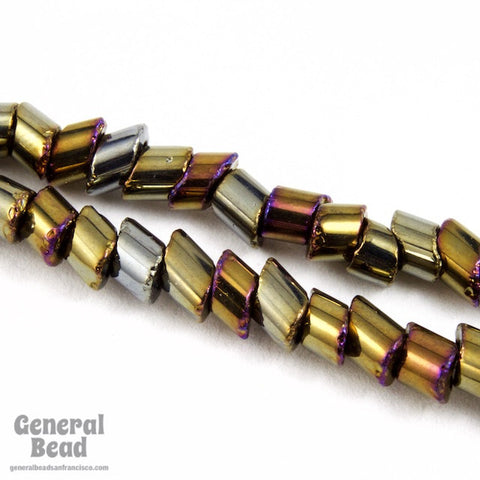 3mm Brown Iris Cremette Bead (2 Strand) #CSV009-General Bead