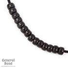 6mm Opaque Black Mini Crow Bead #CSW003-General Bead