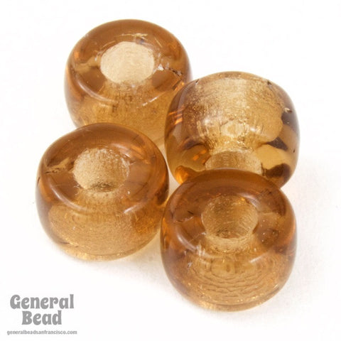6mm Transparent Smoked Topaz Mini Crow Bead #CSW018 SOLD OUT-General Bead
