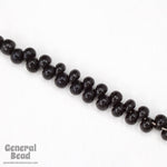 5/0 Opaque Black Raindrop (20 gram) #CSY002-General Bead