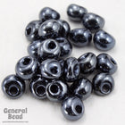 5/0 Gunmetal Raindrop (20 gram) #CSY004-General Bead