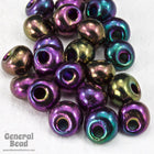 5/0 Metallic Purple Iris Raindrop (20 gram) #CSY005-General Bead