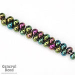5/0 Metallic Green Iris Raindrop (20 gram) #CSY006-General Bead