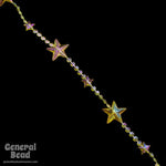 Yellow AB Star Bead Strand for Curtain-General Bead