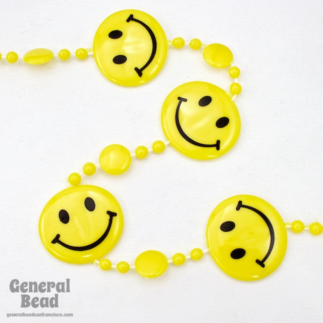 Smiley Face Bead Strand for Curtain (32 Ft) CUR015 – General  display picture 1