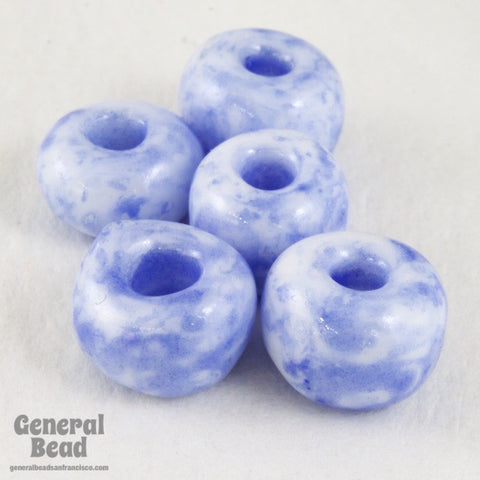 33/0 Ceramic Blue Glass Seed Bead-General Bead
