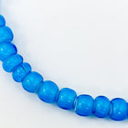 33/0 White Heart Turquoise Glass Seed Bead (20 Gram) #CZE008-General Bead
