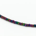 11/0 Metallic Purple Iris Charlotte Cut Seed Bead (Hank) #CZG004-General Bead
