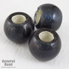 12mm Silver Lined Montana Rounded Crow Bead (4 Pcs) #CZK011-General Bead