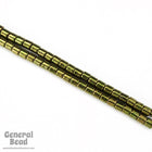 DBL011- 8/0 Metallic Olive Delica Beads-General Bead