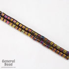 DBL023- 8/0 Metallic Light Bronze Iris Delica Beads-General Bead