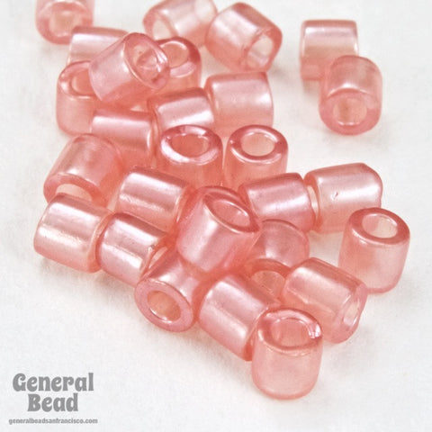DBL106- 8/0 Pink Luster Delica Beads-General Bead