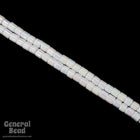 DBL202- 8/0 White Pearl AB Delica Beads-General Bead