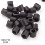 DBL310- 8/0 Matte Black Delica Beads-General Bead