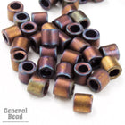 DBL312- 8/0 Matte Metallic Copper Delica Beads-General Bead