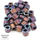 DBL323- 8/0 Matte Metallic Purple Iris Delica Beads-General Bead