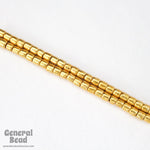 DBL410- 8/0 Galvanized Yellow Gold Delica Beads-General Bead