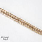 DBL901- 8/0 Shimmering Rose Gold Lined Crystal Delica Beads-General Bead