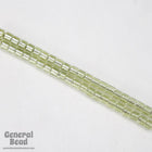 DBL903- 8/0 Shimmering Light Green Gold Lined Crystal Delica Beads-General Bead