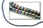 DBL002- 8/0 Metallic Dark Blue Delica Beads-General Bead