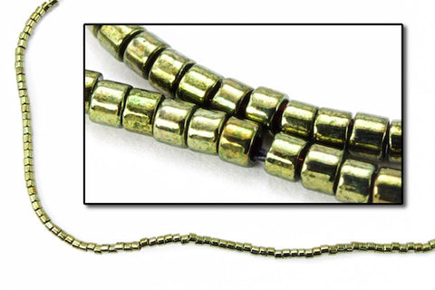 DBV011- 11/0 Metallic Olive Delica Beads-General Bead