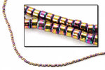 DBV023- 11/0 Metallic Light Bronze Iris Delica Beads-General Bead