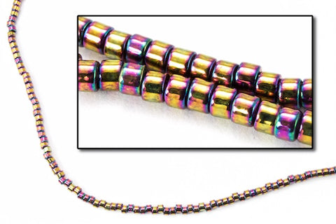 DB023- 10/0 Metallic Light Bronze Iris Miyuki Delica Beads (50 Gm, 250 Gm)