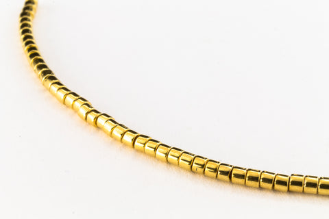 DBS031- 15/0 24 Karat Gold Miyuki Delica Beads (5 Gm, 25 Gm, 100 Gm)