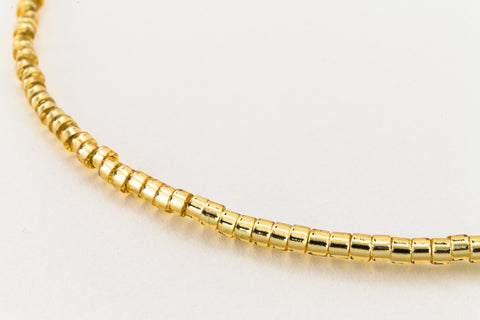 DB042- 10/0 Silver Lined Gold Miyuki Delica Beads (10 Gm, 50 Gm, 250 Gm)